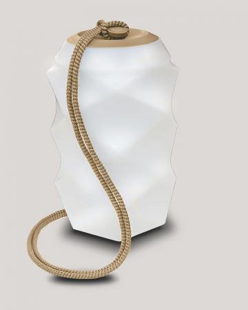 New Garden BITA mobile LED Hängeleuchte weiss/beige Akku RGB