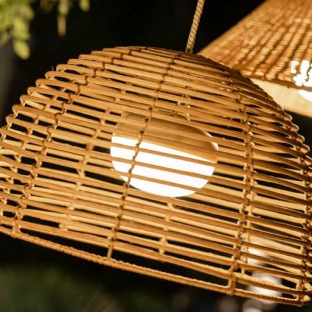 New Garden LED CHERRY BULB in Beige/ Weiß Akku warmweiss