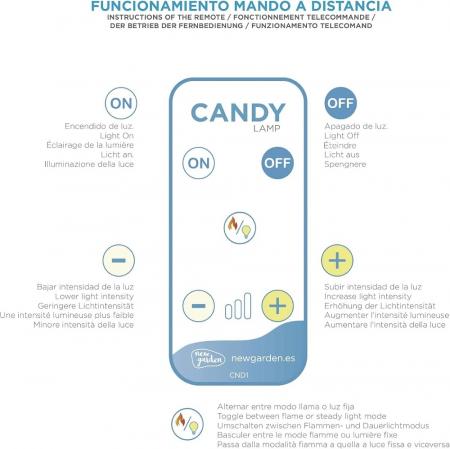 New Garden SIROCO kabellose tragbare Metall-Laterne 50cm schwarz Akku dimmbar Fernbedienung In&Out IP54