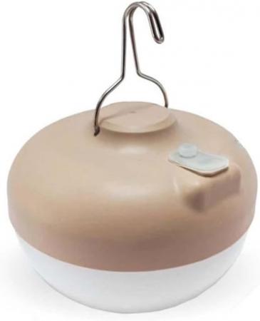 New Garden CHERRY LED Outdoor Solar Leuchthalbkugel dimmbar beige mit Fernbedienung IP54