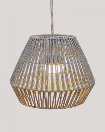 New Garden CONTA LED Akku-Hängeleuchte mit Fernbedienung, USB IP54 - aus recyceltem PVC