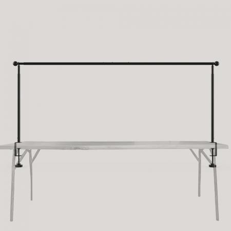 New Garden Ausziehbare Tischschiene für Girlanden. Outdoor oder Indoor ohne Installation - Verstellbare Tischbefestigung