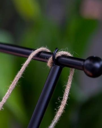 New Garden Ausziehbare Tischschiene für Girlanden. Outdoor oder Indoor ohne Installation - Verstellbare Tischbefestigung