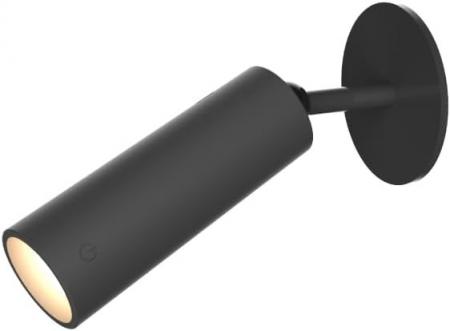 New Garden LED-Akku-Wandleuchte Roll 4 schwarz