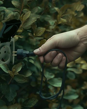 New Garden OKINAWA 40 LED Bambus Hängeleuchte IP44 mit E27 Fassung ohne Leuchtmittel