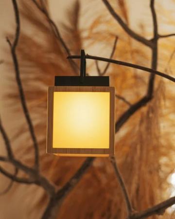 New Garden VEGA LANTERN KABELLOSE TRAGBARE LATERNE Akku Tischleuchte für Innen & Außen IP44