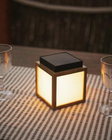 New Garden VEGA LANTERN KABELLOSE TRAGBARE LATERNE Akku Tischleuchte für Innen & Außen IP44