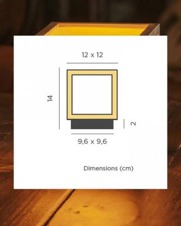 New Garden VEGA LANTERN KABELLOSE TRAGBARE LATERNE Akku Tischleuchte für Innen & Außen IP44