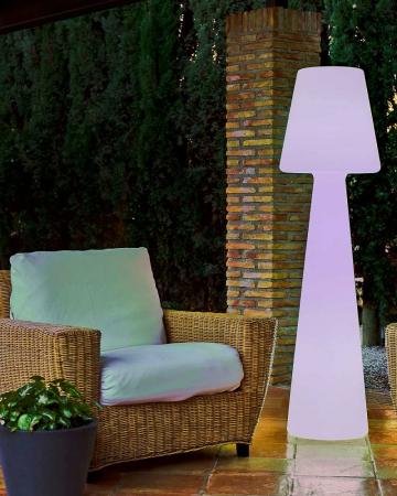 B-Ware -  nur angezeigter Bestand verfügbar: New Garden Lola 165 Stehlampe RGBW mit Akku Fernbedienung