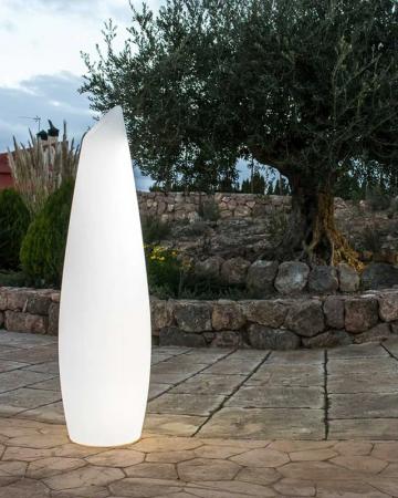 New Garden FREDO 140 Aussen Stehleuchte 230 V kaltweißes Licht