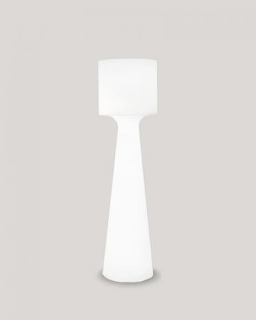 New Garden Oudoor Stehlampe Grace 170 weiß 230V kaltweißes Licht 170cm Innen & Außen IP65