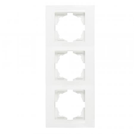 Günsan Moderna 3-fach Rahmen Senkrecht Weiss