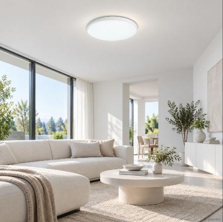 Philips myLiving LED Deckenleuchte Twirly 2700K mit hellen 1700lm in Weiß