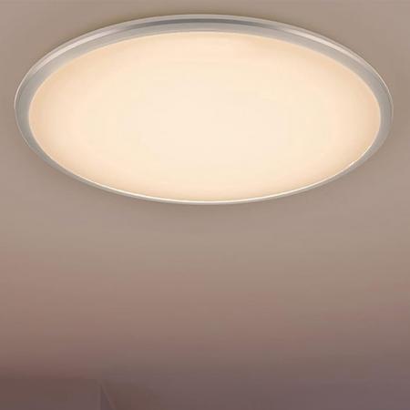 Philips myLiving LED Deckenleuchte Twirly  sehr helle 1700lm weißer Diffusor und grauer Ring