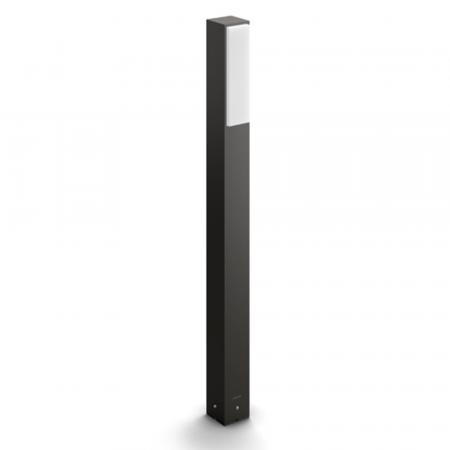 Philips LED Wegeleuchte Stratosphere in Anthrazit neutralweißes Licht 4000 Kelvin