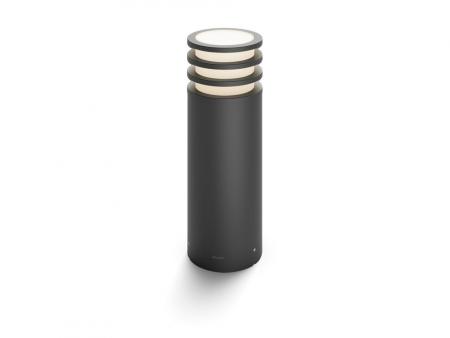 Philips Hue Lucca LED Sockelleuchte für Außenbereich White & Color Ambiance 1100lm IP44