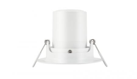 Philips Pomeron LED-Einbauleuchte SceneSwitch 7W 420lm 2700K Weiß - Einbaudurchmesser: 70–80 mm