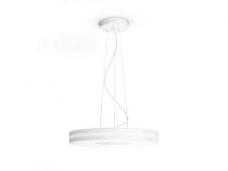 Philips Hue White Ambiance Pendelleuchte Being Weiß mit Dimmschalter für Bluetooth & ZigBee