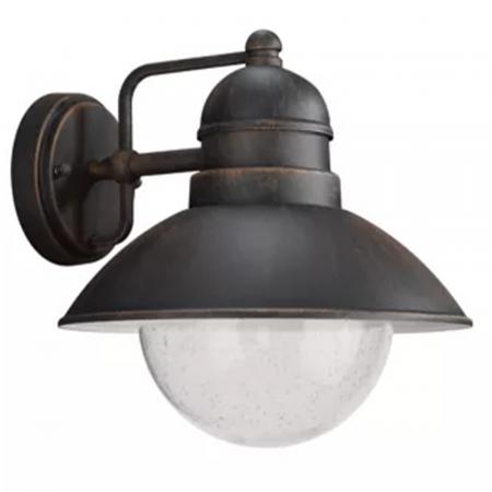 Philips Damascus E27 Außenwandleuchte 60W Schwarz IP44