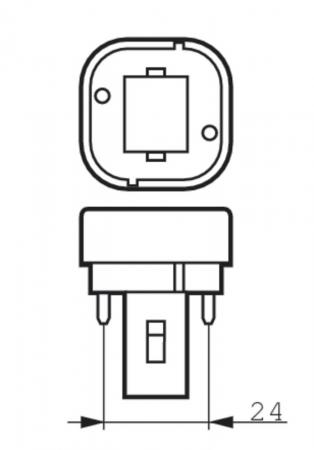 Philips G24d-3 CorePro PLC 2-Pin LED Lampe 8.9W wie 24W 4000K neutralweiß für KVG/VVG
