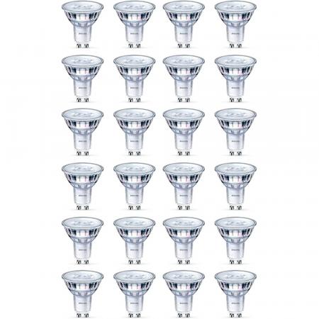24er Pack Philips LEDClassic GU10 4,6W wie 50W 355lm 2700K Warmweiß 36° EyeComfort