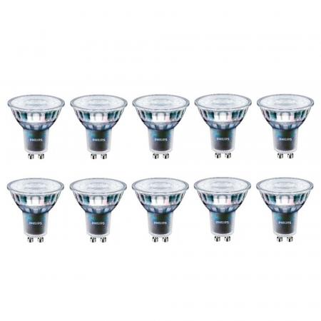 10 x Philips MASTER LEDspot ExpertColor 5.5-50W GU10 Ra97 4000K neutalweiß 36° Dimmbar mit sehr hoher Farbwiedergabe