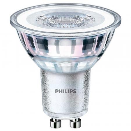 3er Pack Philips GU10 LED Strahler 4.6W wie 50W Glas 4000K neutralweißes Licht