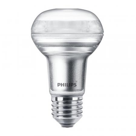 10er Sparpack PHILIPS CorePro LED Spot R63 E27 3W wie 40W 36° 2700K warmweißer Strahler