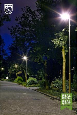 PHILIPS MASTER TrueForce Urban LED HPL 42W wie HPL 125W / SON 70W 5700lm 3000K Warmweiß E40 360° KVG/VVG/220–240V IP65