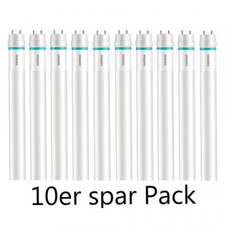 10er Pack 150cm T8 G13 Philips MASTER LEDtube Value High Output 20,5W 3100lm 6500K für KVG/VVG Glas