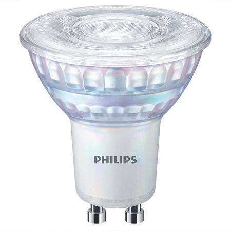 Philips GU10 MASTER LED Spot Value 5,5W wie 80W 2700K 36° DimTone dimmbar für gemütliche Wohnraum Akzentbeleuchtung 90Ra hohe Farbwiedergabe