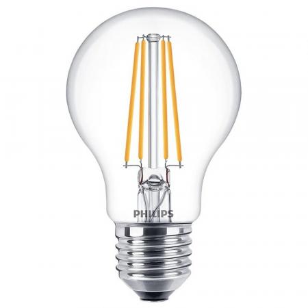Philips E27 A60 LED-Lampe 7W 806lm 2700K Warmweiß Filament