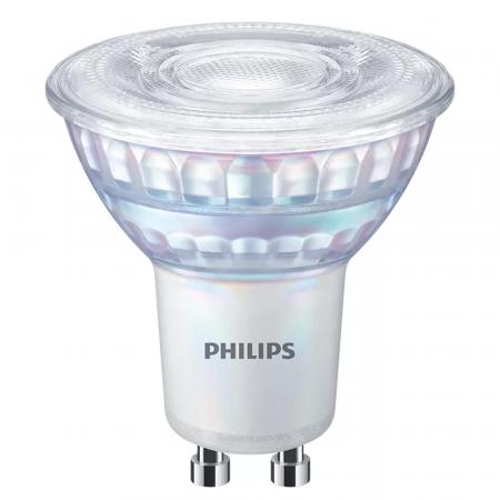 Philips GU10 MASTER LED Spot Value dimmbar 5,5W wie 75W Glas Ra90 120° 4000K universalweißes Licht mit hoher Farbwiedergabe