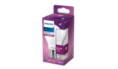 PHILIPS E27 LED Lampe Classic 7W wie 60W kaltweißes Licht Milchglas