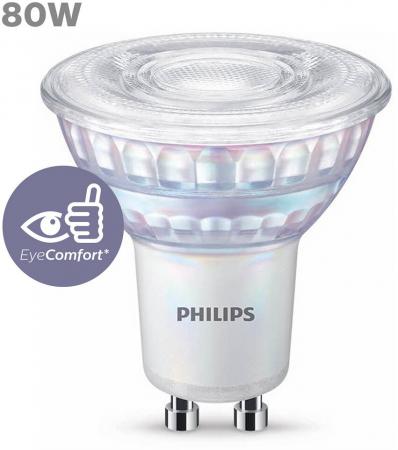 Philips LED GU10 Richtbare Reflektorlampe 6,2W wie 80W 575lm 4000K neutralweiß CRI90 dimmbar