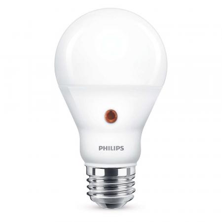 Philips Lighting E27 LED Leuchtmittel mit intelligentem Tageslichtsensor wie 60W warmweisse Lichtfarbe