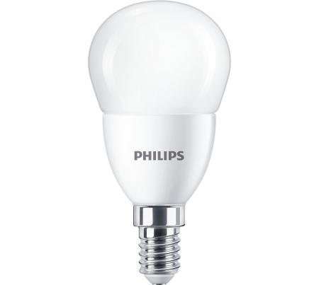 PHILIPS E14 LED Leuchtmittel in Tropfenform 7W wie 60W 2700K warmweiß opalweiss mattiert