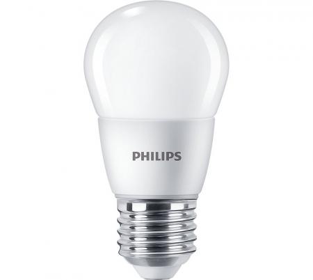 PHILIPS E27 LED Leuchtmittel in Tropfenform 7W wie 60W 4000K universalweißes Licht opalweiss mattiert
