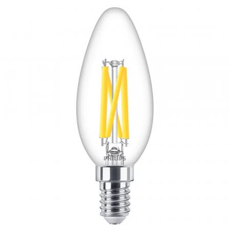 8er Sparpack PHILIPS LED Kerzen Lampe E14 3,4W wie 40W WarmGlow dimmbar 2700K-2200K warmweiß