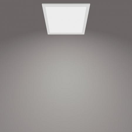 Superslim Philips LED-Aufbau Panel Touch in rechteckiger Form 30x30cm mit Scene-Switch-Funktion neutralweißes Licht mit Eye Comfort