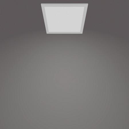 Superslim Philips LED-Aufbau Panel Touch in rechteckiger Form 30x30cm mit Scene-Switch-Funktion neutralweißes Licht mit Eye Comfort
