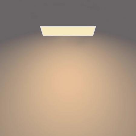 Superslim Philips LED-Panel Touch in rechteckiger Form 30x120cm mit Scene-Switch-Funktion warmweißes Licht mit Eye Comfort