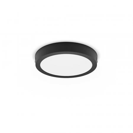 Philips Einbauspot Magneos Slim Surface DL252, 12W, schwarz, 2700K warmweißes Licht