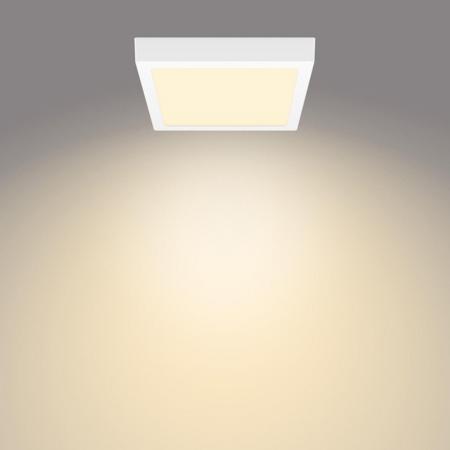 Philips Einbauspot Magneos Slim Surface eckig 12W weiß 2700K warmweißes Licht