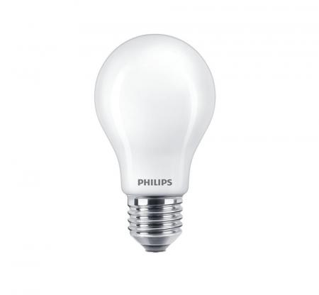 10er Vorteilspack Leistungsstarke PHILIPS E27 CorePro LED Lampe matt 7,8W wie 75W 90Ra hohe Farbwiedergabe & dimmbar - warmweiß 2700 Kelvin
