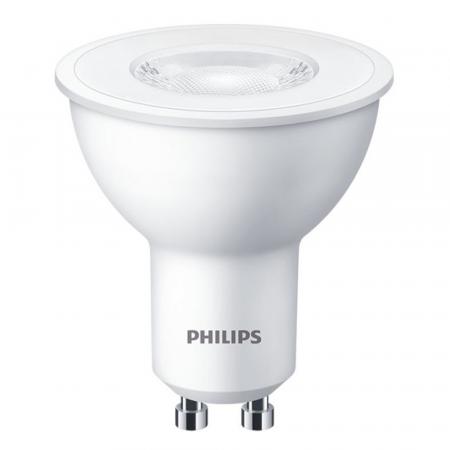 6er Pack Philips GU10 LED Strahler 36°-Ausstrahlwinkel 4.7W wie 50W warmweisse Akzentbeleuchtung aus Kunststoff
