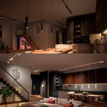 Philips Hue Perifo Zylinder-Pendelleuchte Erweiterung weiß