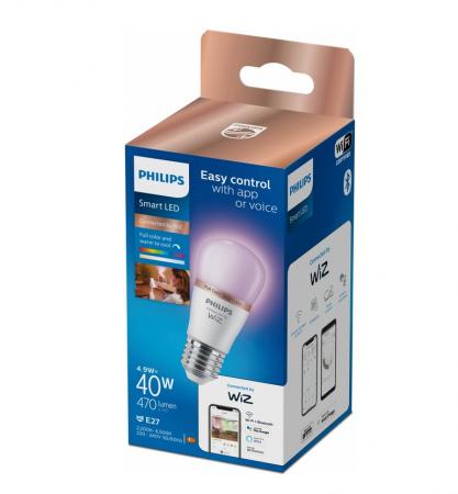 Philips WiZ Smart LED-Globelampe G95 E27 11W wie 75W 1055lm 2200–6500K dimmbar Matter