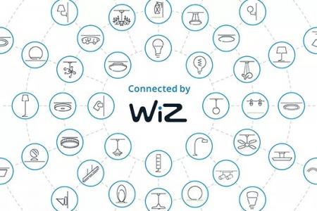 WIZ Smarter mobiler Button - Wandschalter steuerbar über WLAN/ Wi-Fi indoor batteriebetrieben