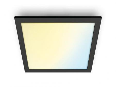 WIZ Smartes LED Panel quadratisch 30x30cm in Schwarz WLAN/Wi-Fi Tunable White